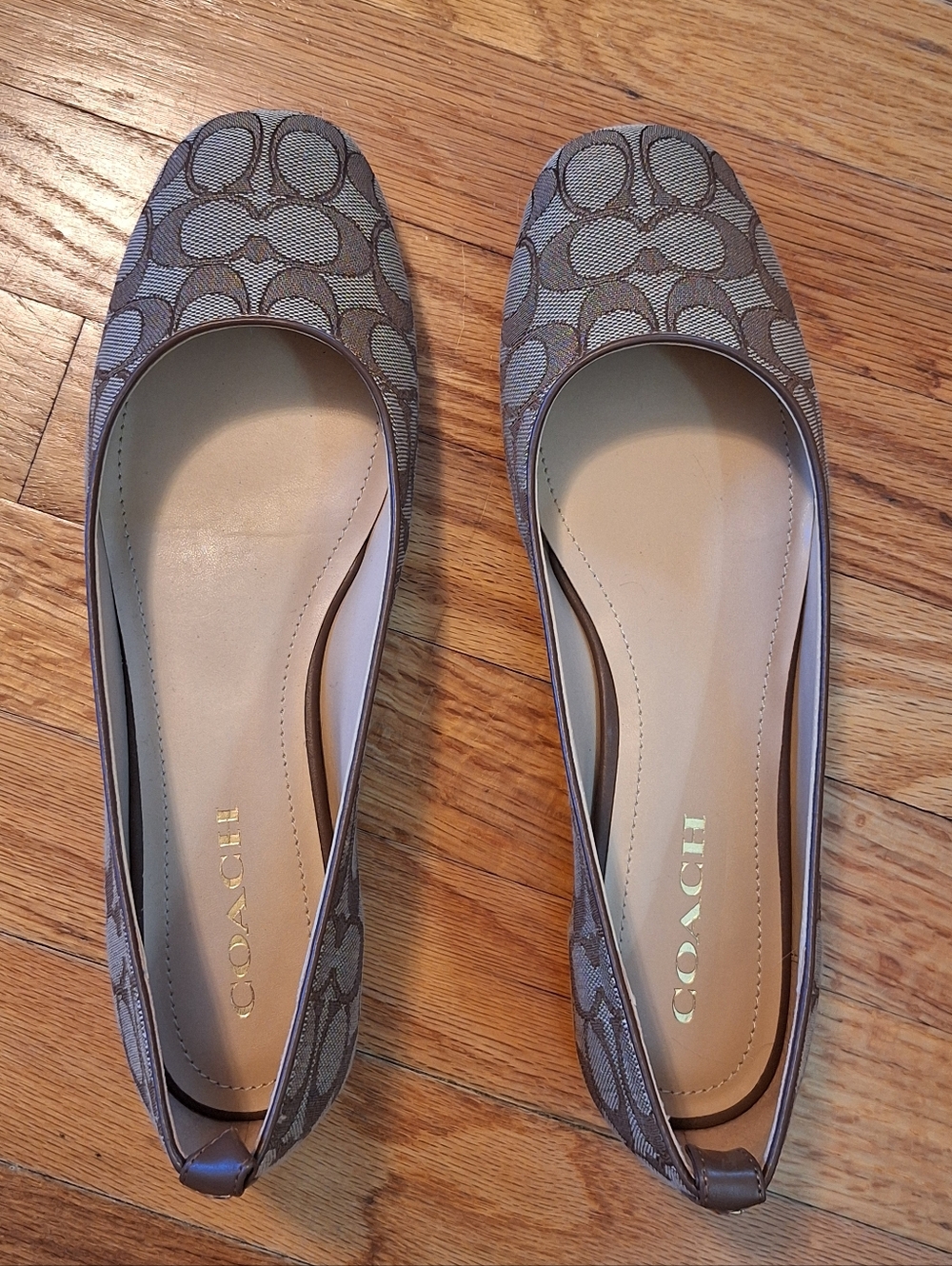 COACH Wendy Ballet Flats Shoes Size 10 New! - Picture 2 of 16